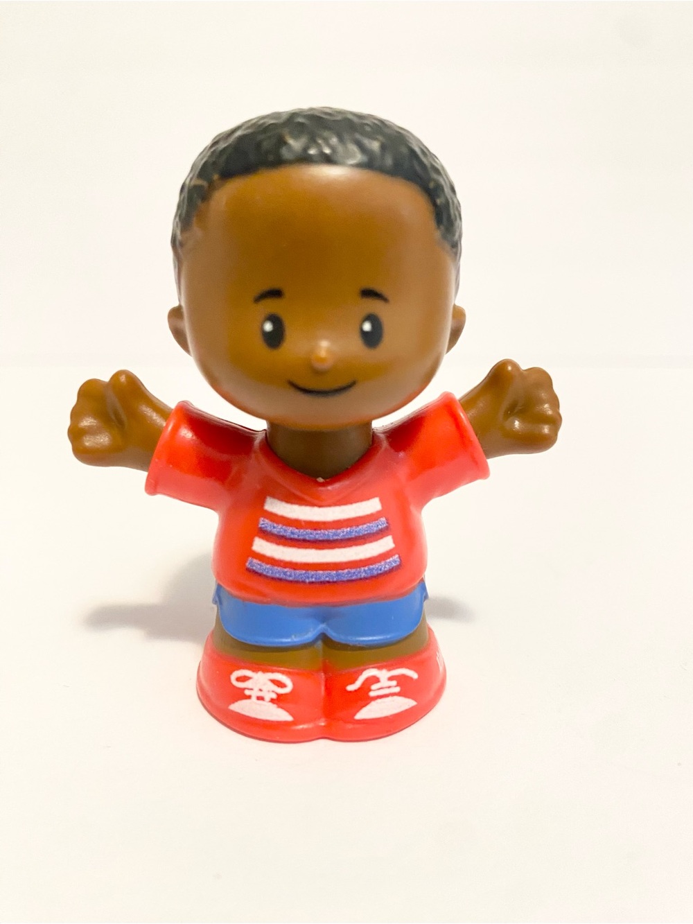 Little People Boy Kid Dark Skin Short Hair School Playset Play Yard 4/$20 🛑